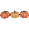 Clayre & Eef 6CE1781 Décoration Citrouille Set 3 18x7x4 cm