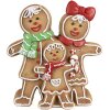 Clayre & Eef 6MG0049 Décoration Bonhomme de pain dépices avec LED 31x10x35 cm