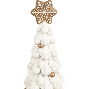Clayre & Eef 6PR4246 Décoration Sapin de Noël Ø 13x26 cm