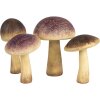 Clayre & Eef 6PR4328 Décoration champignon Ø 7x16 cm