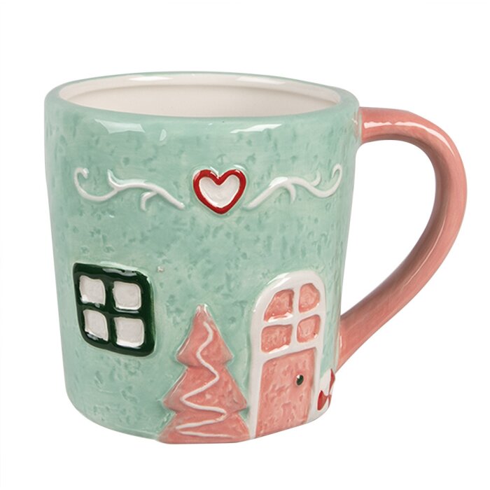 Clayre & Eef 6CEMU0156 Gobelet 13x9x9 cm 350 ml