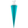 Sac décole de bricolage Goldbuch turquoise 85 cm hexagonal avec fermeture en tulle