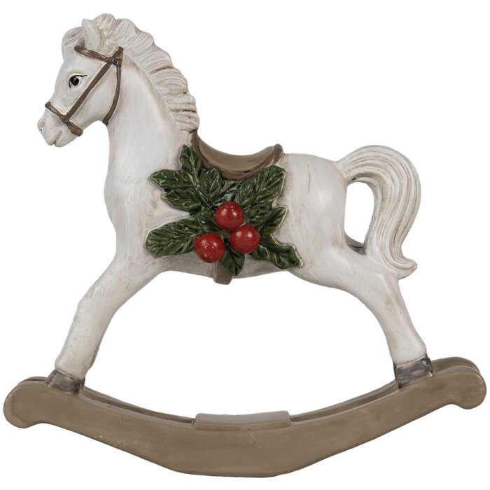 Clayre & Eef 6PR4171 Décoration Cheval à bascule 17x5x16 cm