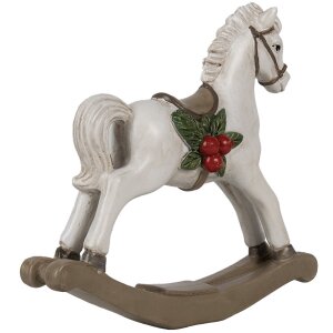 Clayre & Eef 6PR4171 Décoration Cheval à bascule 17x5x16 cm