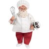 Clayre & Eef 65584 Décoration Père Noël 17x11x27 cm