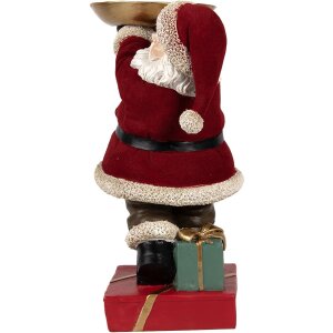Clayre & Eef 6PR4300 Décoration Père Noël 17x13x26 cm