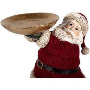 Clayre & Eef 6PR4300 Décoration Père Noël 17x13x26 cm