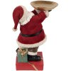 Clayre & Eef 6PR4300 Décoration Père Noël 17x13x26 cm