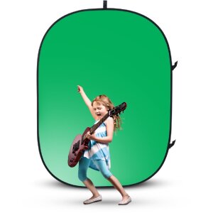 Walimex pro Fond pliant vert 150x200 cm