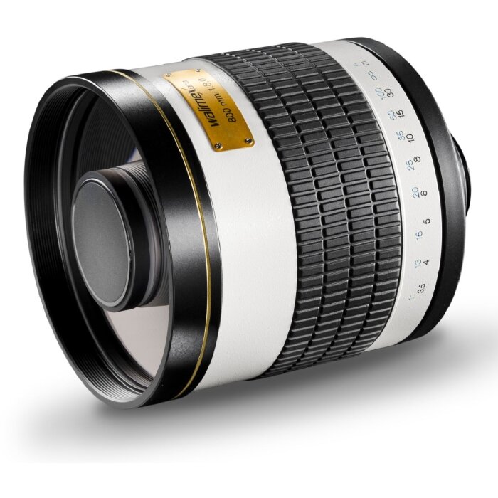Walimex pro 800/8,0 DSLR Téléobjectif miroir 800mm manuel T2 Adaptateur 113mm