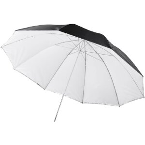 Walimex pro Parasol réflex 2en1 blanc 150 cm