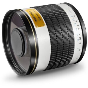 Walimex pro 500/6,3 DSLR Objectif miroir Samsung NX 500mm avec adaptateur T2
