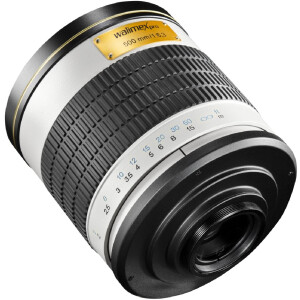Walimex pro 500/6,3 DSLR Objectif miroir Samsung NX 500mm avec adaptateur T2