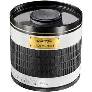Walimex pro 500/6,3 DSLR Objectif miroir Samsung NX 500mm avec adaptateur T2