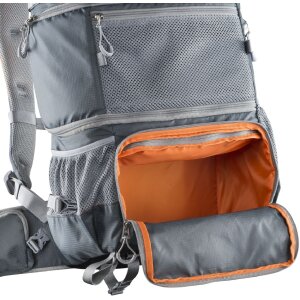 Sac à dos pour appareil photo Mantona elementsPro 40 Orange pour DSLR et 4 objectifs Outdoor