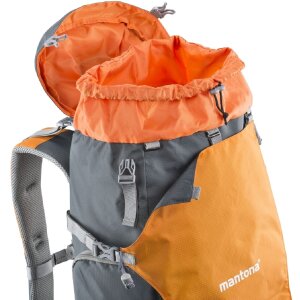 Sac à dos pour appareil photo Mantona elementsPro 40 Orange pour DSLR et 4 objectifs Outdoor