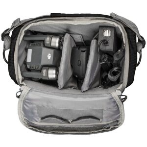 Mantona Elements Outdoor Sac à dos Noir 2en1 Sac pour appareil photo accès latéral
