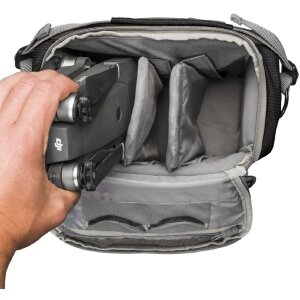 Mantona Elements Outdoor Sac à dos Noir 2en1 Sac pour appareil photo accès latéral