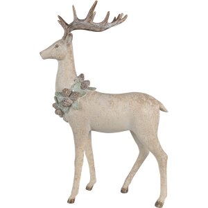 Clayre & Eef 5PR0139 Décoration Cerf 32x14x49 cm