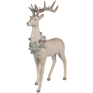 Clayre & Eef 5PR0139 Décoration Cerf 32x14x49 cm
