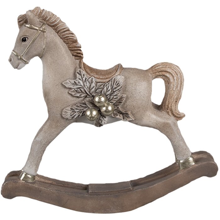 Clayre & Eef 6PR4170 Décoration Cheval à bascule 17x5x16 cm