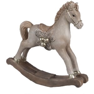 Clayre & Eef 6PR4170 Décoration Cheval à bascule 17x5x16 cm