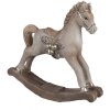 Clayre & Eef 6PR4170 Décoration Cheval à bascule 17x5x16 cm