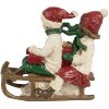 Clayre & Eef 6PR4182 Décoration Enfants sur luge 12x6x11 cm