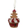 Clayre & Eef 6PR4208 Pendentif pâtisserie Ø 5x8 cm