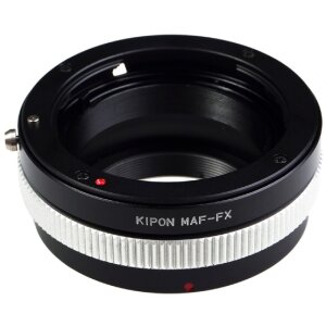 Adaptateur Kipon MAF-FX pour objectifs Minolta AF Sony A sur appareils Fuji X