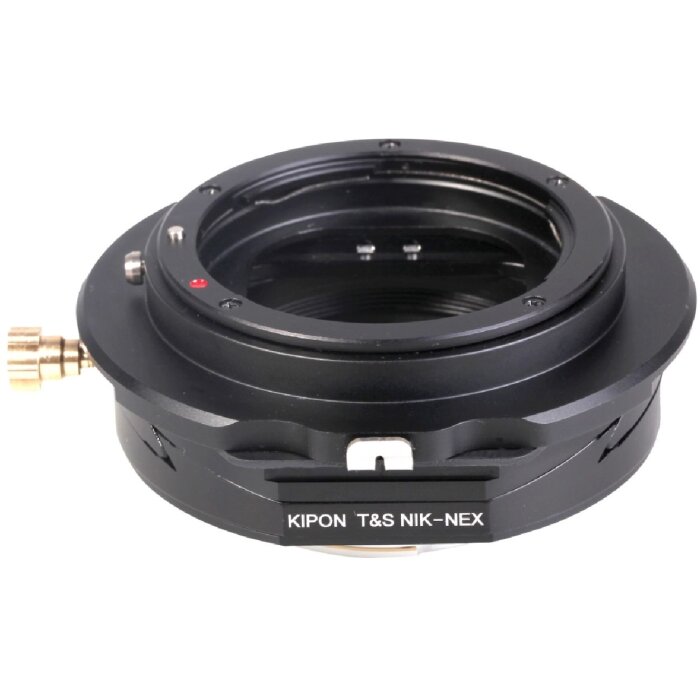 Adaptateur Kipon T&S NIK-NEX Objectifs Nikon F sur monture Sony E avec Tilt Shift