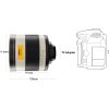 Walimex pro 800/8,0 DSLR Téléobjectif miroir Canon R 800 mm monture T2