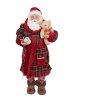 Clayre & Eef 65627 Décoration Père Noël 27x13x50 cm
