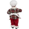 Clayre & Eef 65629 Décoration Père Noël 16x9x28 cm