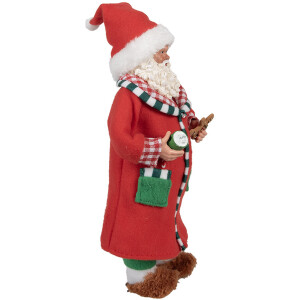 Clayre & Eef 65630 Décoration Père Noël 15x9x28 cm