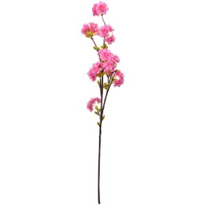 Clayre & Eef 5PL0095 Déco Branche avec fleurs rose 10x8x92 cm