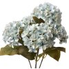 Clayre & Eef 6PL0306 Fleur artificielle hortensia bleu vert 42 cm