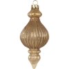 Clayre & Eef 6GL4624 Boule de Noël Ø 7x14 cm