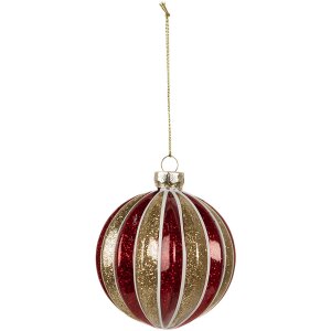 Clayre & Eef 6GL4627 Boule de Noël Ø...