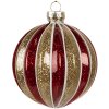 Clayre & Eef 6GL4627 Boule de Noël Ø 10x10 cm