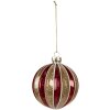 Clayre & Eef 6GL4627 Boule de Noël Ø 10x10 cm
