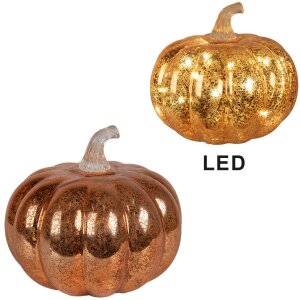 Clayre & Eef 6GL4649 Décoration Citrouille LED...