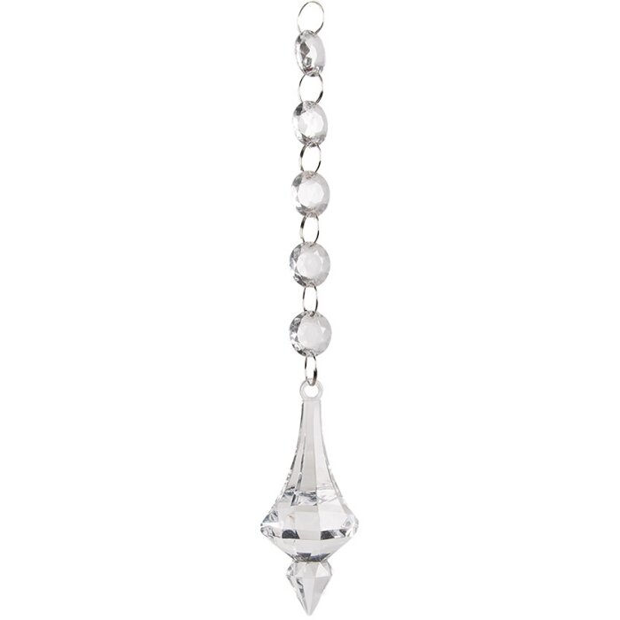 Clayre & Eef 6GL4650 Pendentif de Noël Ø 4x23 cm