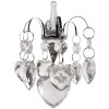 Clayre & Eef 6GL4673 Pendentif de Noël Ø 9x12 cm