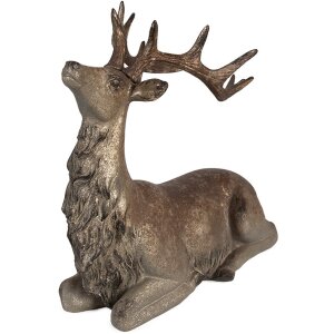Clayre & Eef 6PR4293 Décoration Cerf 29x15x27 cm