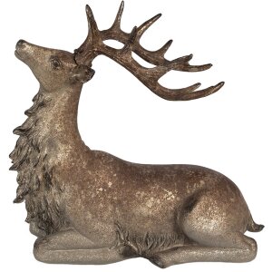 Clayre & Eef 6PR4293 Décoration Cerf 29x15x27 cm