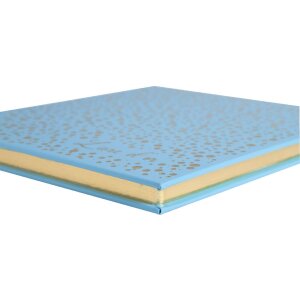 Exacompta Livre dor 140 pages or 21x19cm Plum turquoise vert