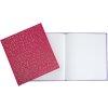 Exacompta 386E Livre dor 140 pages 21x19cm framboise Plum dorée