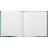 Exacompta 389E Livre dor 140 pages dorées Skandi Turquoise 21x19 cm