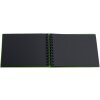 Exacompta Album photo Musicart vert 50 pages noires 23x16 cm